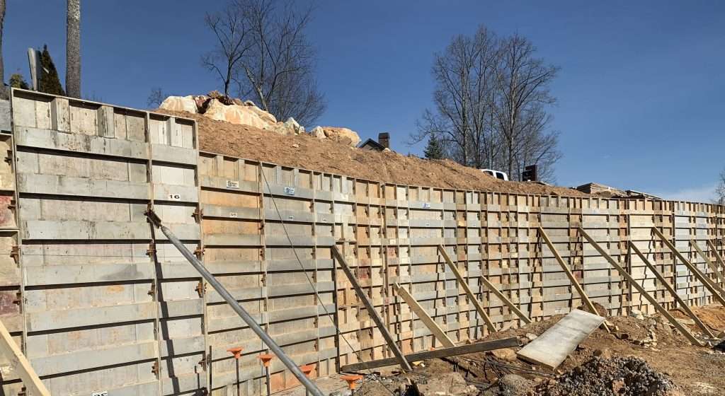 Concrete Retaining Walls NC